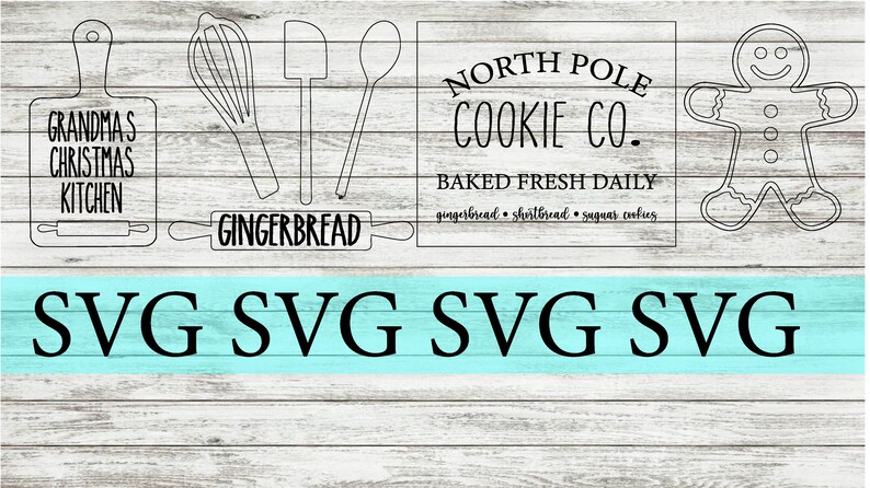 Download Grandma's Christmas Kitchen SVG | Etsy