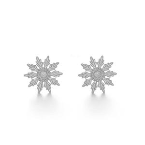 Eguzkilore Earrings Basque Sun Flower Sterling Silver 925 | Handcrafted Jewelry, Symbol of Protection, Basque Jewelry