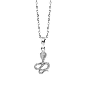 Snake Silver pendant reversible. Inspired by ancient Egyptian symbolism, handmade. It represents the goddess Wadjet. Protection.Chain gift.