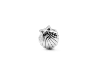 Charm Camino de Santiago in Silver 925, Adaptable to Pandora Bracelet, Handmade. Shell Charm from the Camino. Amulet for Pilgrims.
