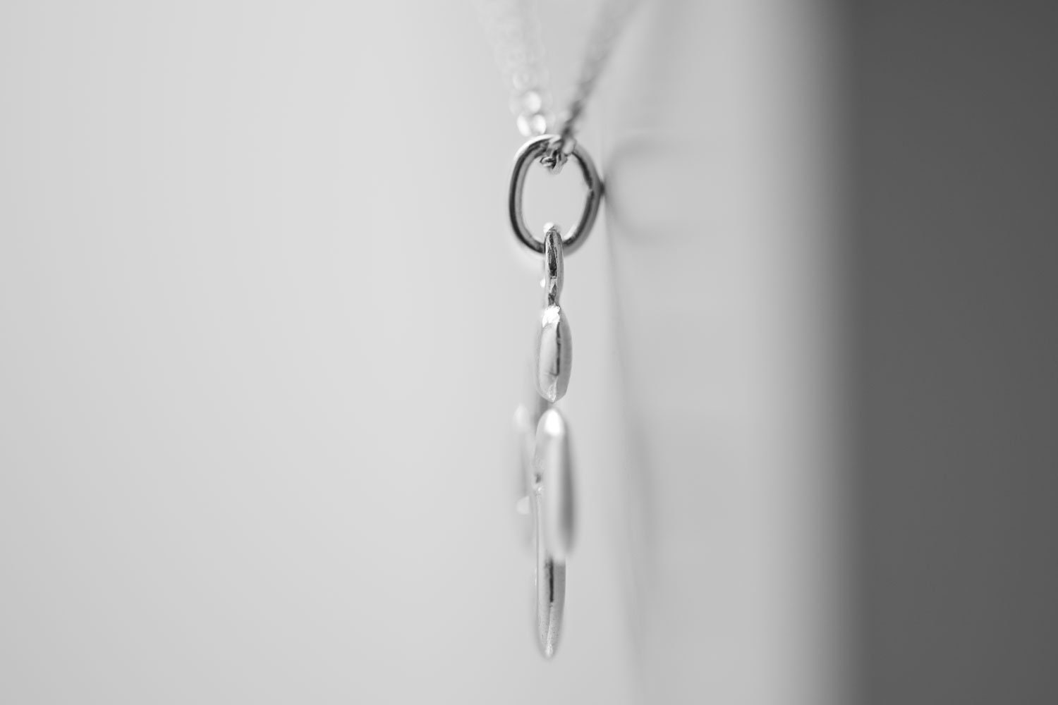 Bracciale catena in argento sterling 925 e zirconi cubici