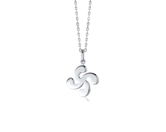 Ciondolo in argento Sterling 925 - Lauburu, croce basca 20
