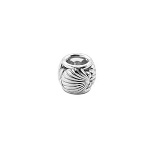 Bedel Camino de Santiago van 925 zilver, aanpasbaar aan Pandora-armband, handgemaakt. Schelpbedel van de Camino. Amulet voor pelgrims.