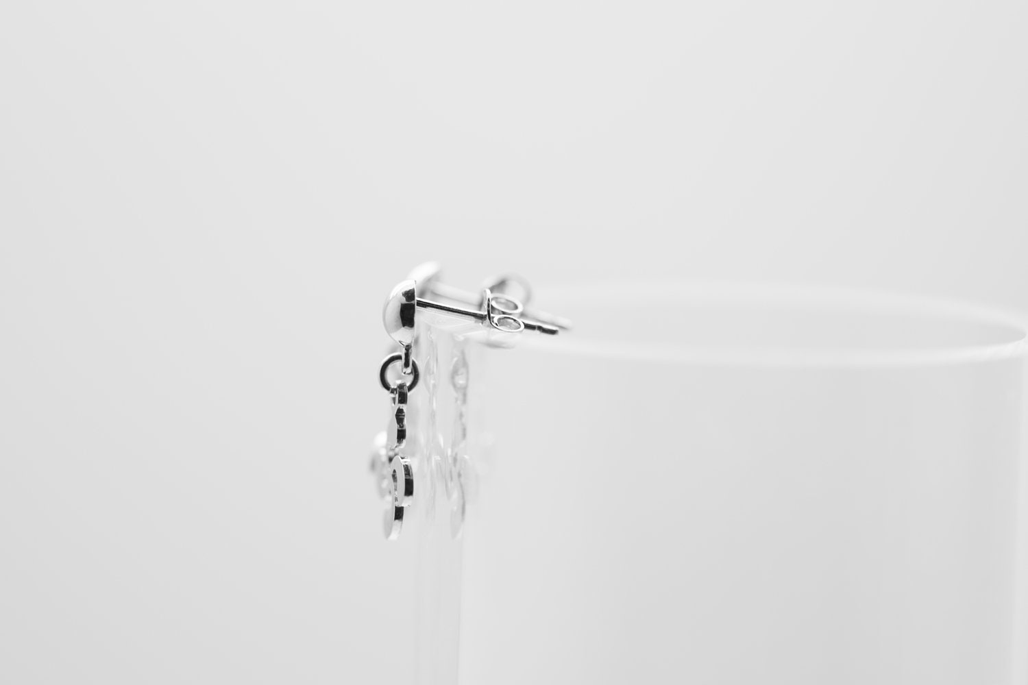 Ciondolo Lauburu Basco, ciondolo in argento e zirconi cubici, ciondolo a croce basca in argento, regalo per donna, catena regalo inclusa /033302 - Italia