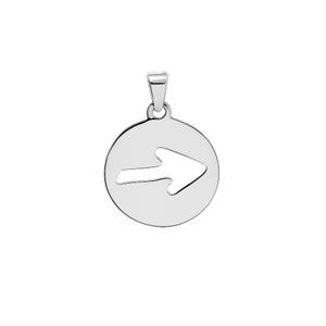 Camino de Santiago-pijlhanger. Way of St. James-cultuurketting. Pijl. Keltische sieraden. Inclusief cadeauketting
