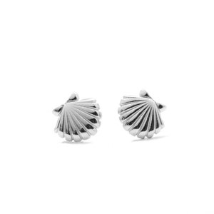 Pendientes Concha del Camino de Santiago. Elaborados en plata.