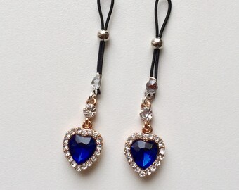 Nipple rings,Non piercing nipple dangles,nipple jewellery,body jewellery,sexy jewellery,nipple clamps,sexy dangles
