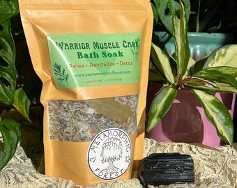 WARRIOR MUSCLE CARE Ritual Bath Soak for Sore Muscles & Achy Joints