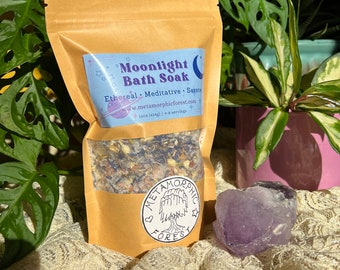 MOONLIGHT Ritual Bath Soak for Meditative Bliss & Enhanced Intuition