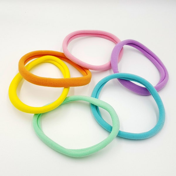 X-Large Colourful Stretchy Dreadlock Hair Bands