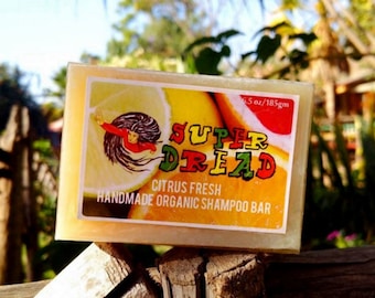 200g/7oz Super Dread Citrus Dreadlock Shampoo Bar