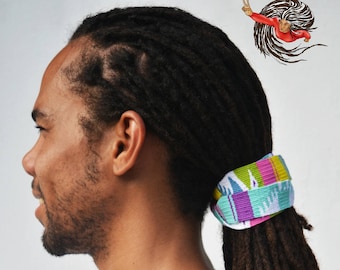Colourful Pastel Long Dreadlocks Hair Tie