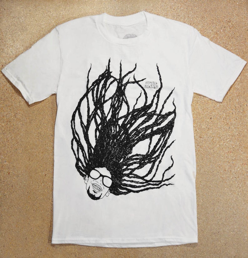 Super Dread Natty Dreadlocks T-Shirt White | Etsy