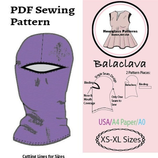 Ski Mask Pattern Etsy