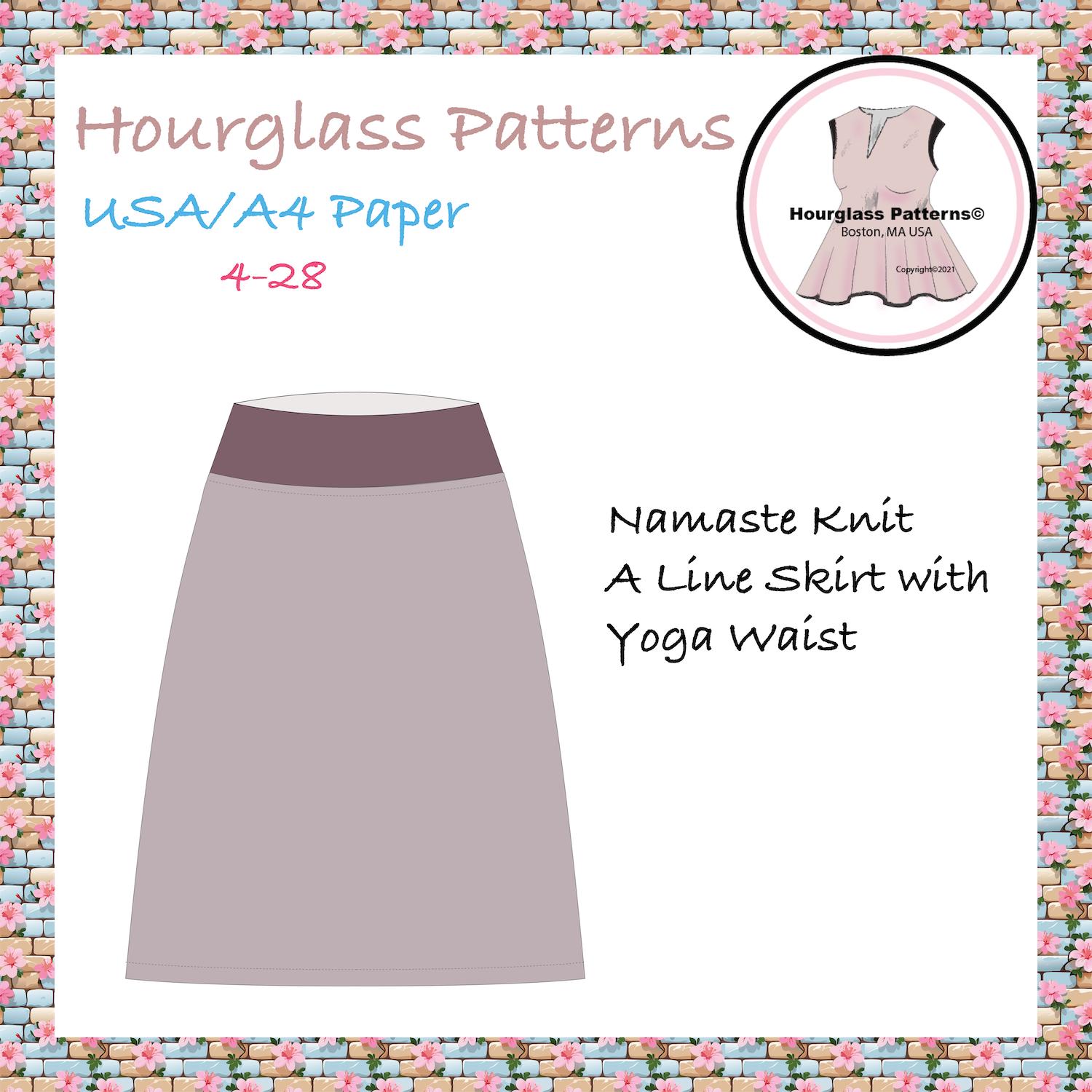 Circle skirt with yoga waistband 2025