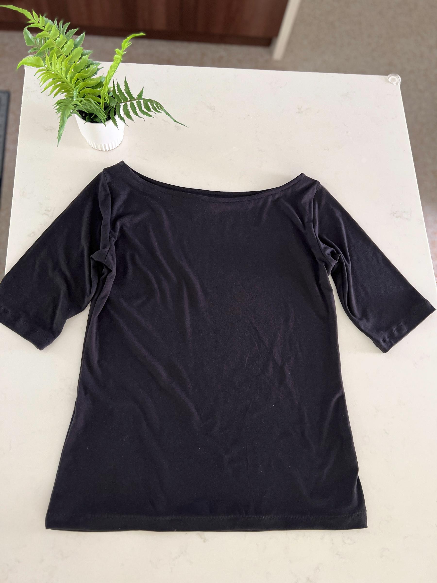 Hourglass Patterns©: Boat Neck Top Sewing Pattern. 4 Diff