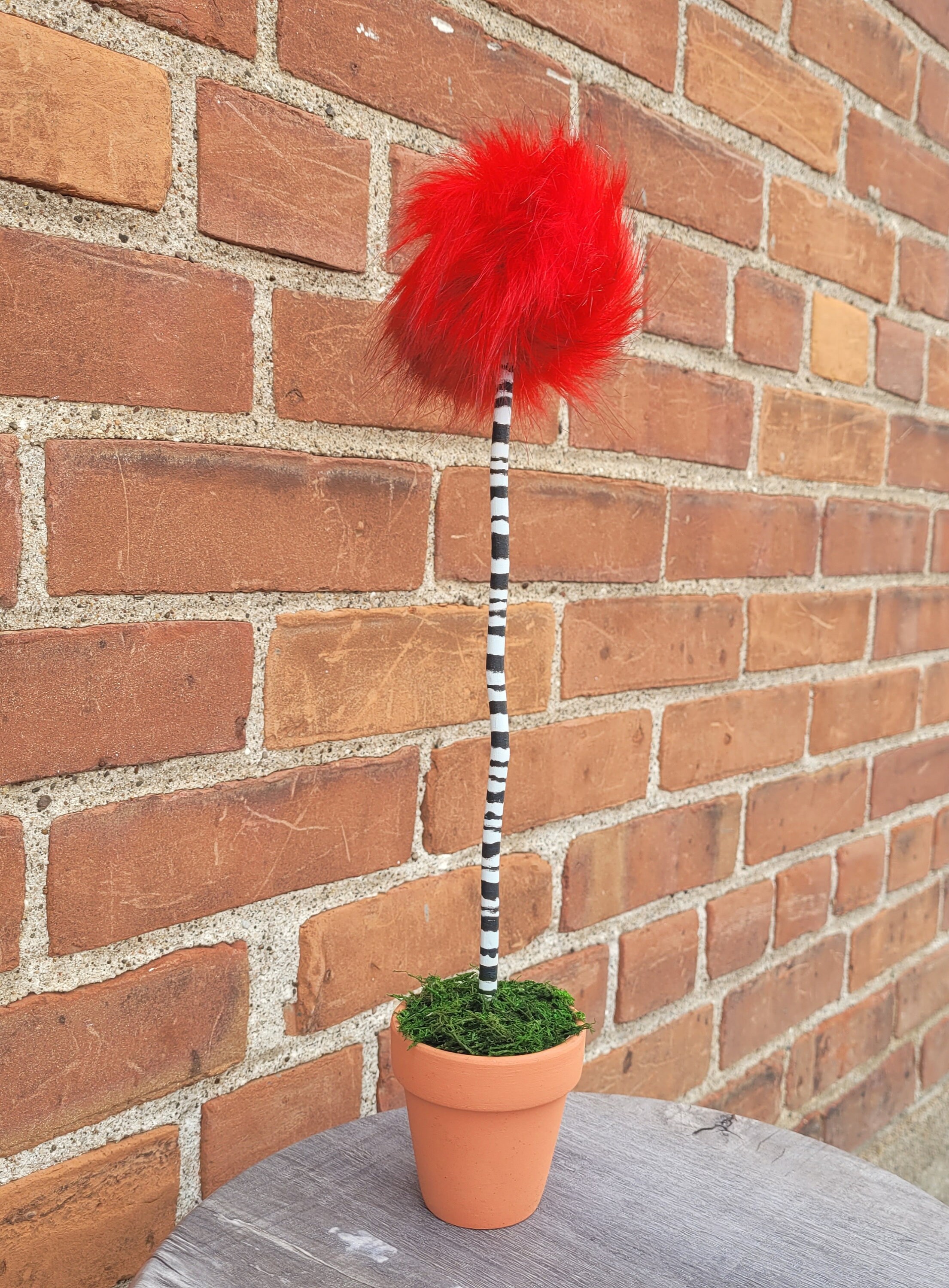 Truffula Tree Black And White