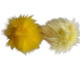 Poms - YELLOWS - 3 size options!