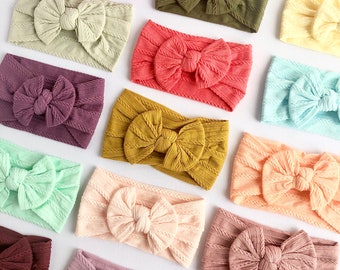 baby girl headwrap bows