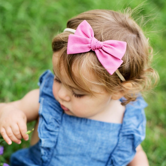 etsy baby hair bows