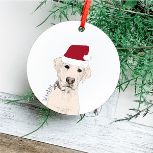 Personalised Dog Christmas Decoration