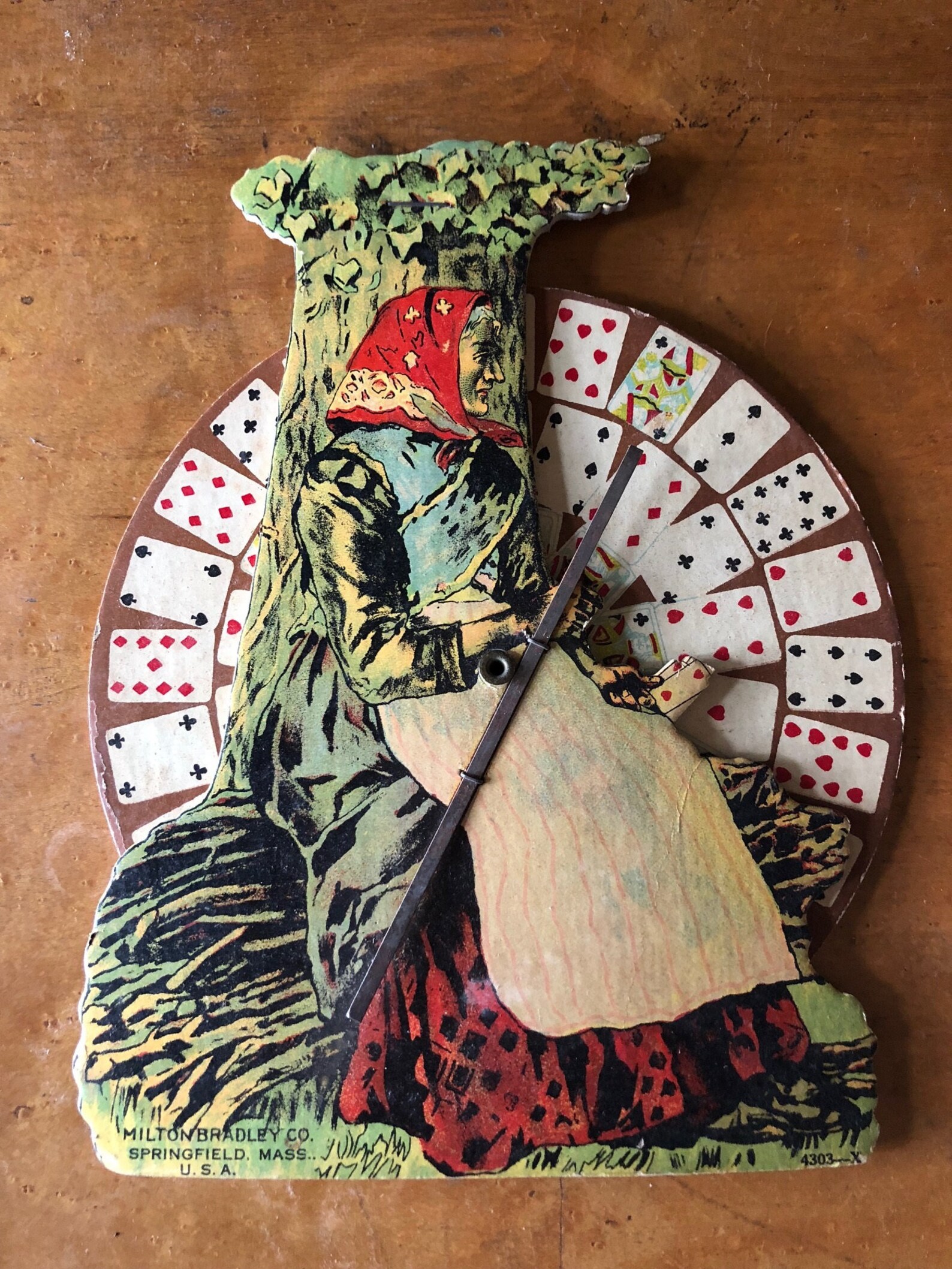 Antique/Vintage Fortune Teller Game 1905 Milton Bradley Etsy