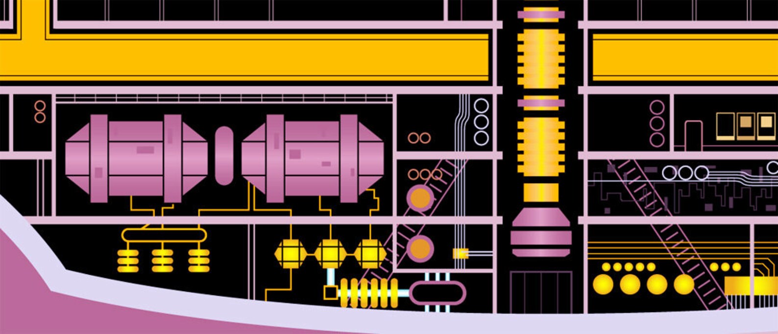 Star Trek Schematic LCARS USS Enterprise 1701-E Large | Etsy