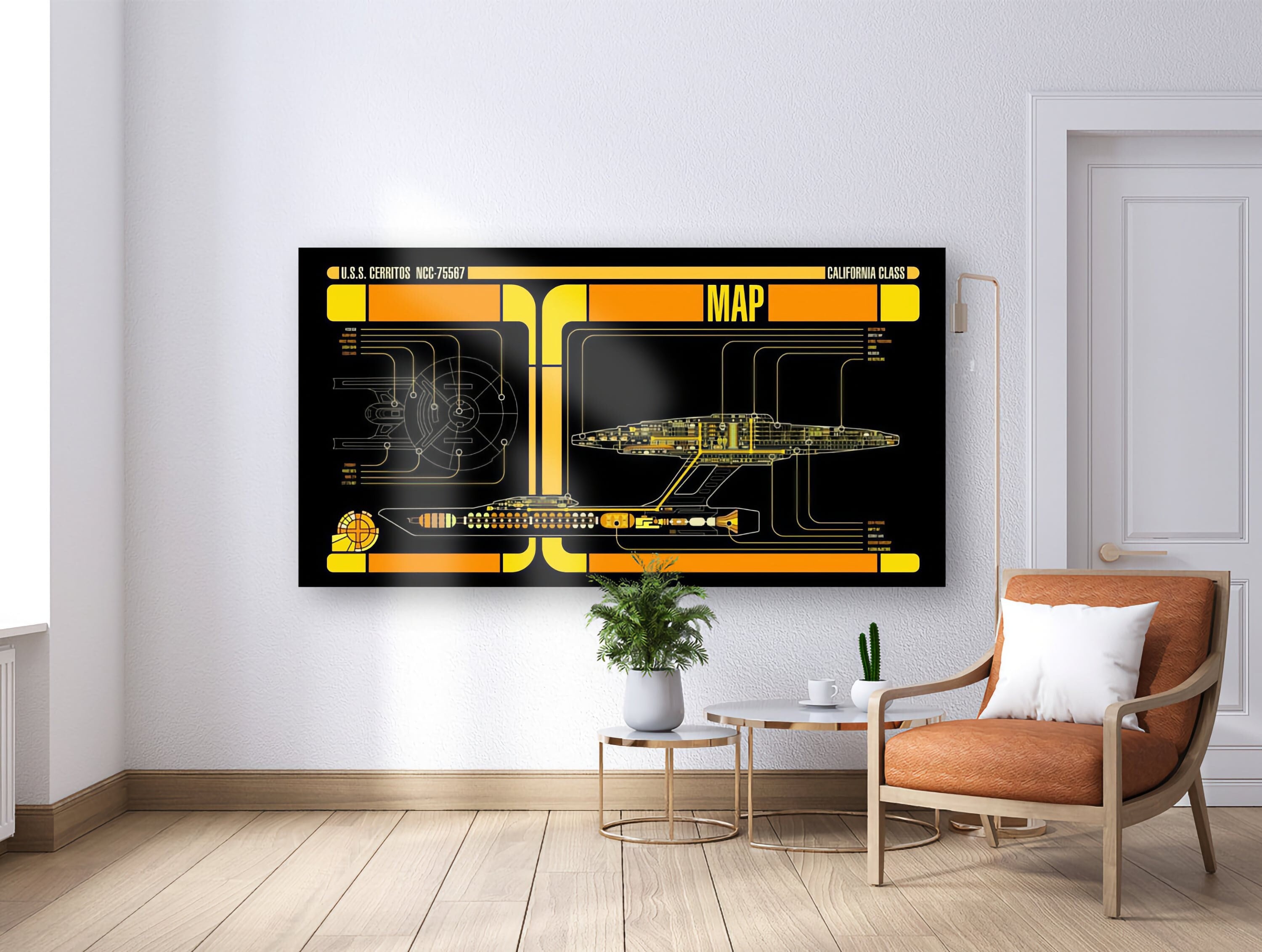 Star Trek USS Cerritos Large Panel Print