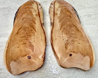Cachas para cuchillos: madera de tilo veteada con vetas simétricas para la fabricación de cuchillos, decoración de paredes, proyectos con resina epoxi, estabilización, pirograbado, etc.