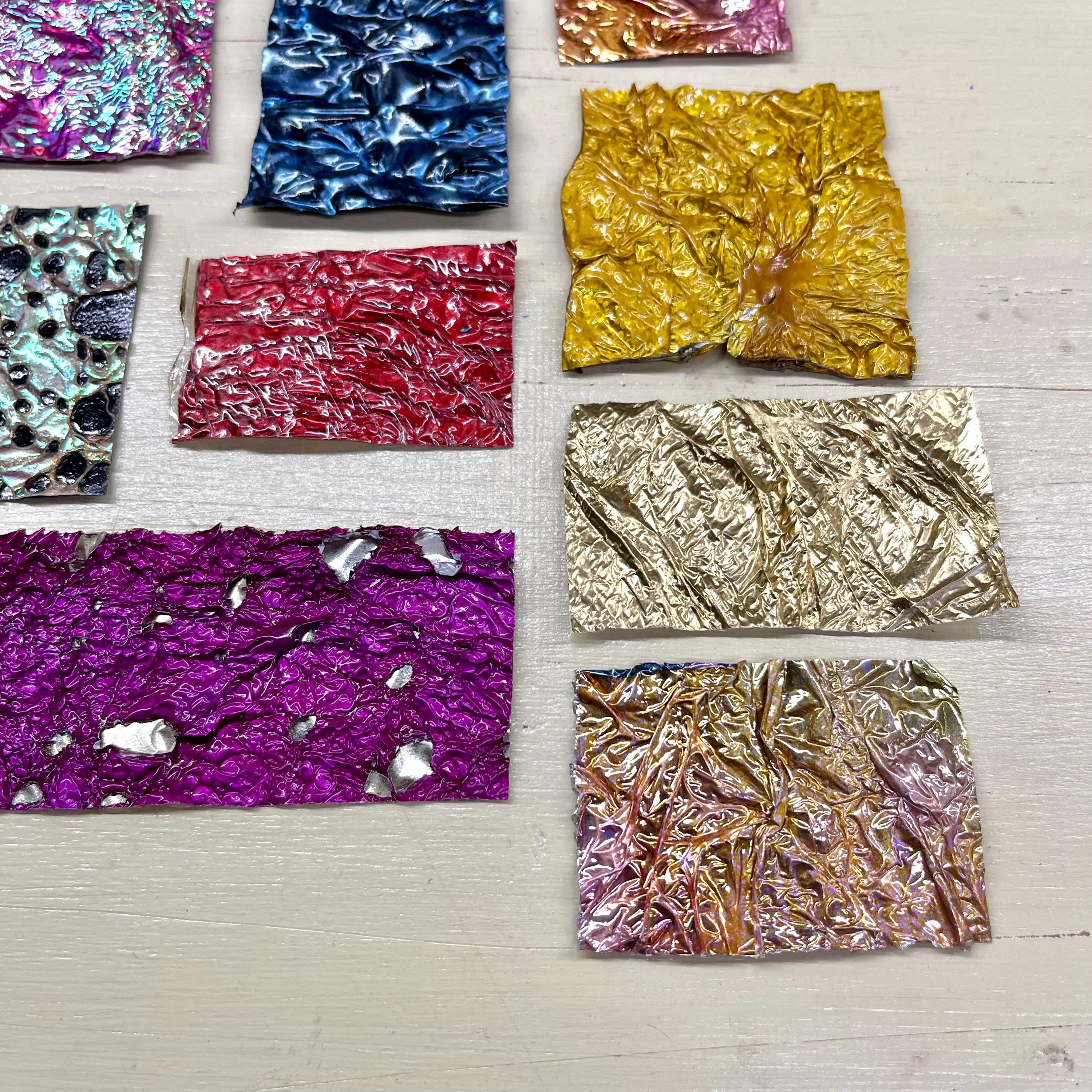 Textured Inlay Sampler-handmade, Multicolored Inlay Film for Resin ...