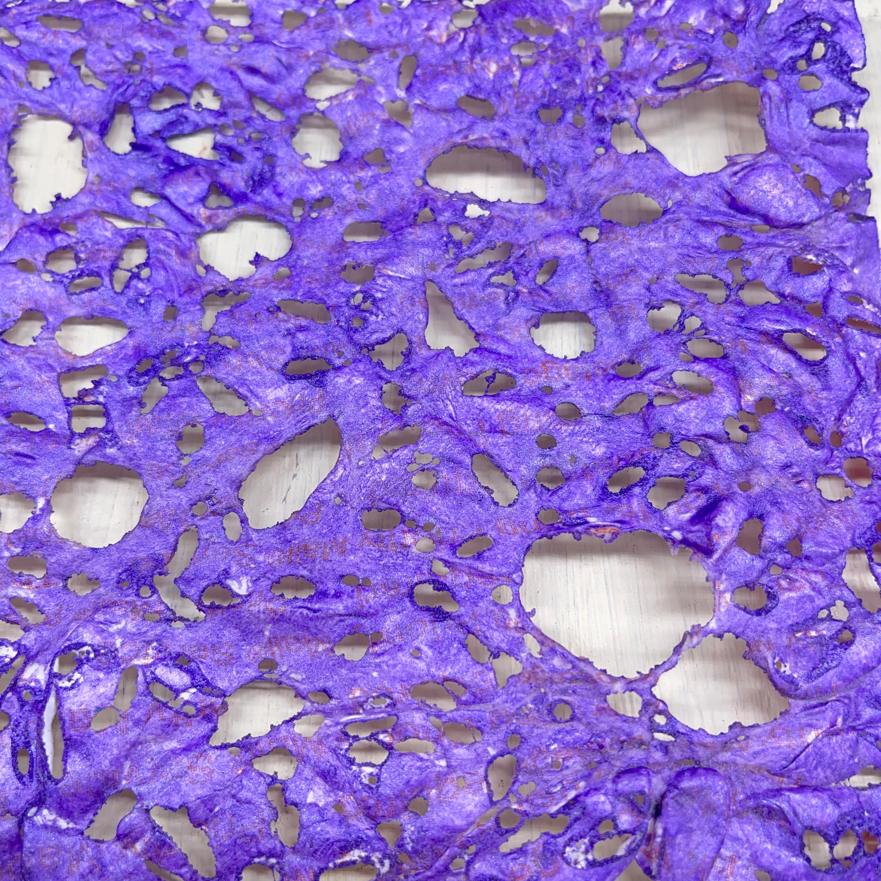 Textured Inlay Textured Inlay-handmade, Metallic Purple Inlay Film for Resin Jewelry ...