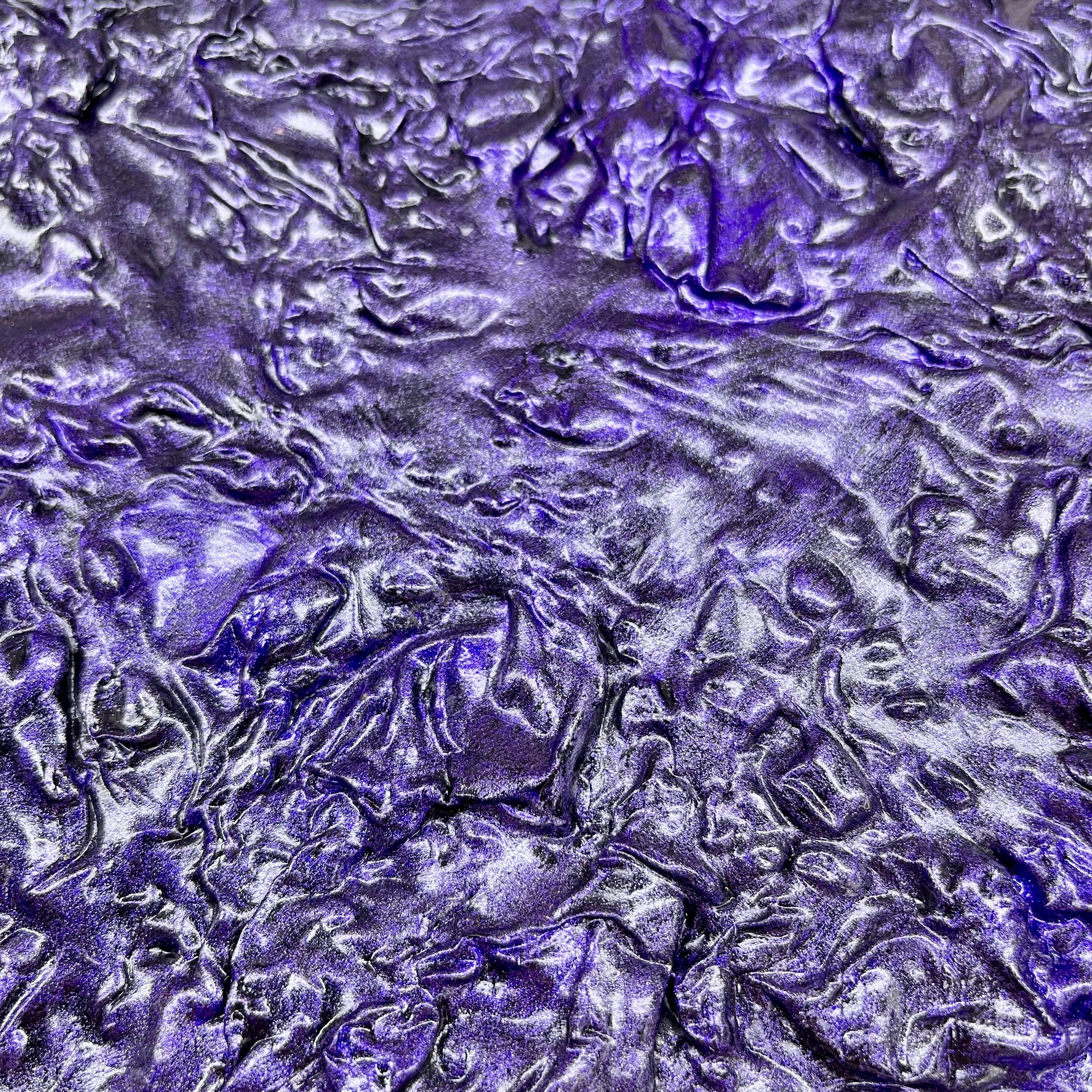 Textured Inlay Textured Inlay-handmade, Metallic Purple Inlay Film for Resin Jewelry ...