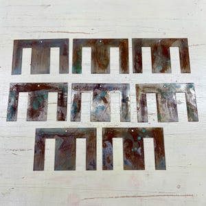 Rusty metal for mixed media, assemblage, steampunk, collage, scrapbooking, etc.