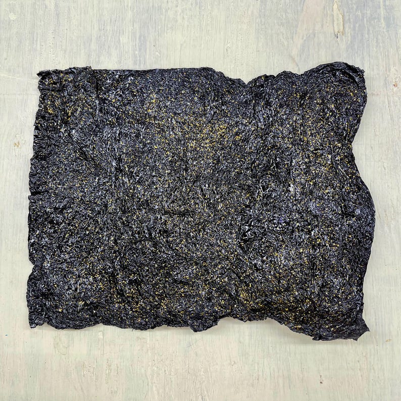 Textured Inlay Textured Inlay-handmade, Black and Gold Inlay Film for Resin Jewelry ...