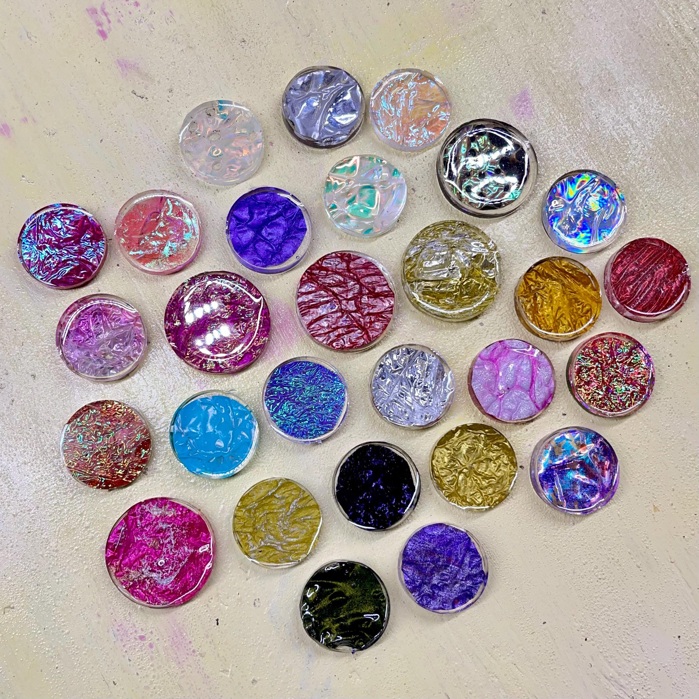 Inlay Color Dichroic Iridescent Inlay-handmade, Color Shifting Inlay Film for Resin ...