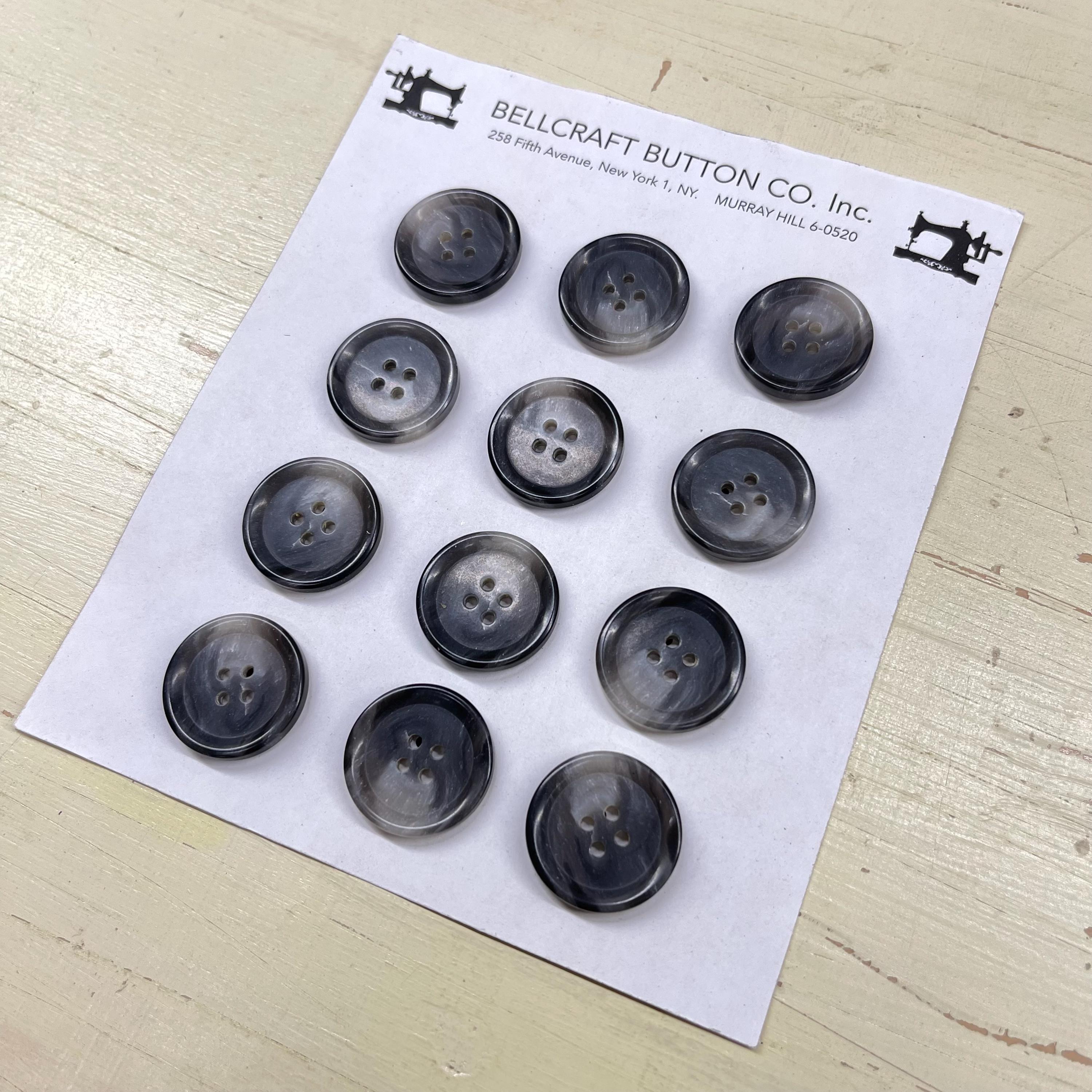Buttons-vintage Faux Horn 4 Hole Buttons - Etsy