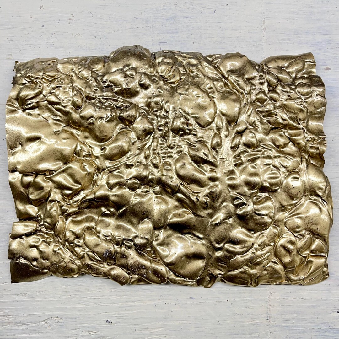 Textured Inlay-handmade, Gold Inlay Film for Resin Jewelry, Decoupage ...