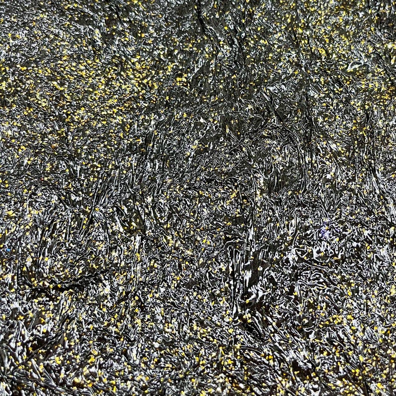 Textured Inlay Textured Inlay-handmade, Black and Gold Inlay Film for Resin Jewelry ...