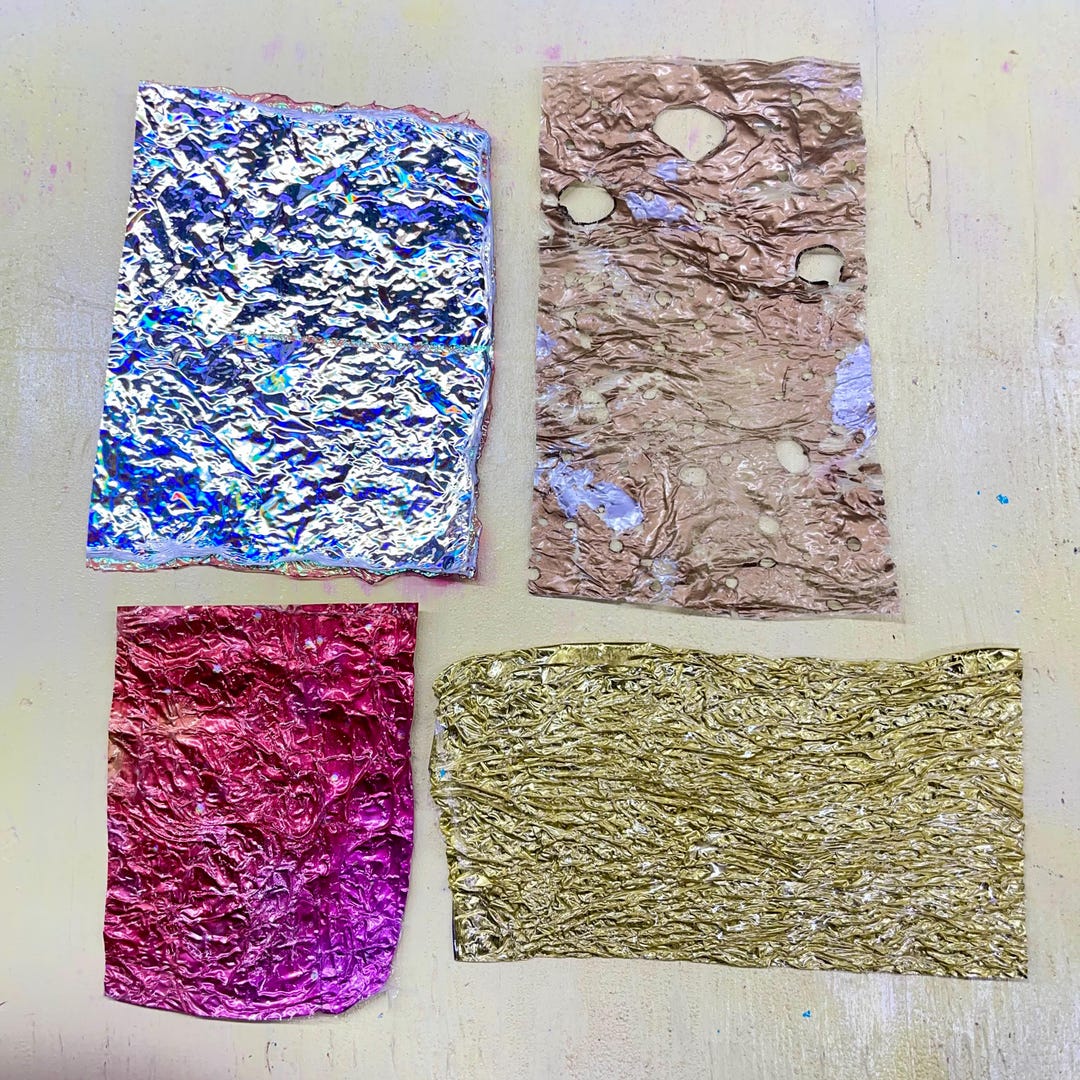 Textured Inlay Sampler-handmade, Multicolored Inlay Film for Resin ...