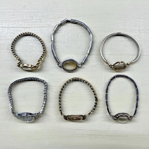 Uhrenteile-Leere Vintage Uhren für Mixed Media, Montage, Steampunk, etc.