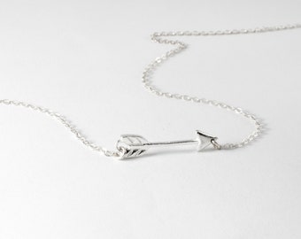 Arrow necklace - Sterling Silver - Necklace for women