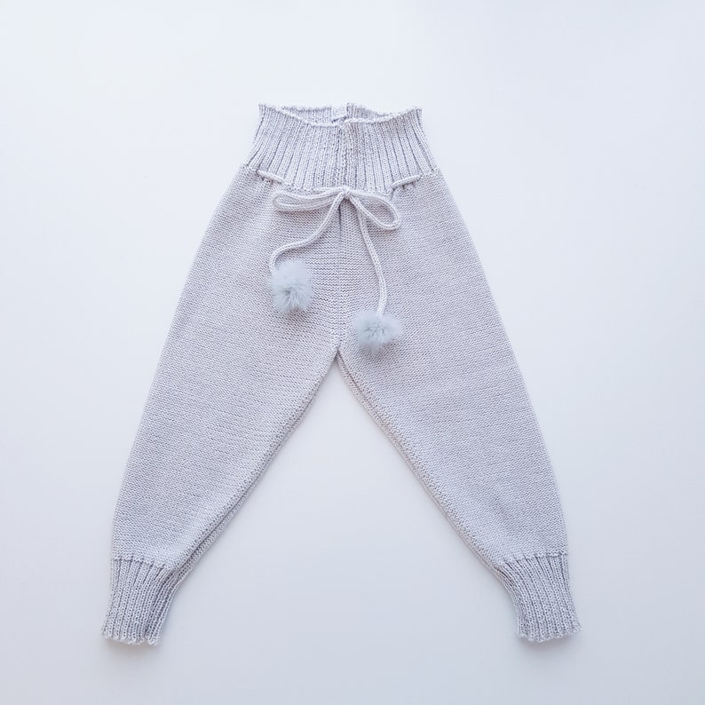 Gray trousersBabies knitted wool Pantsleggingstoddlerswool leggingsbluewarmthickchunky baby trousers