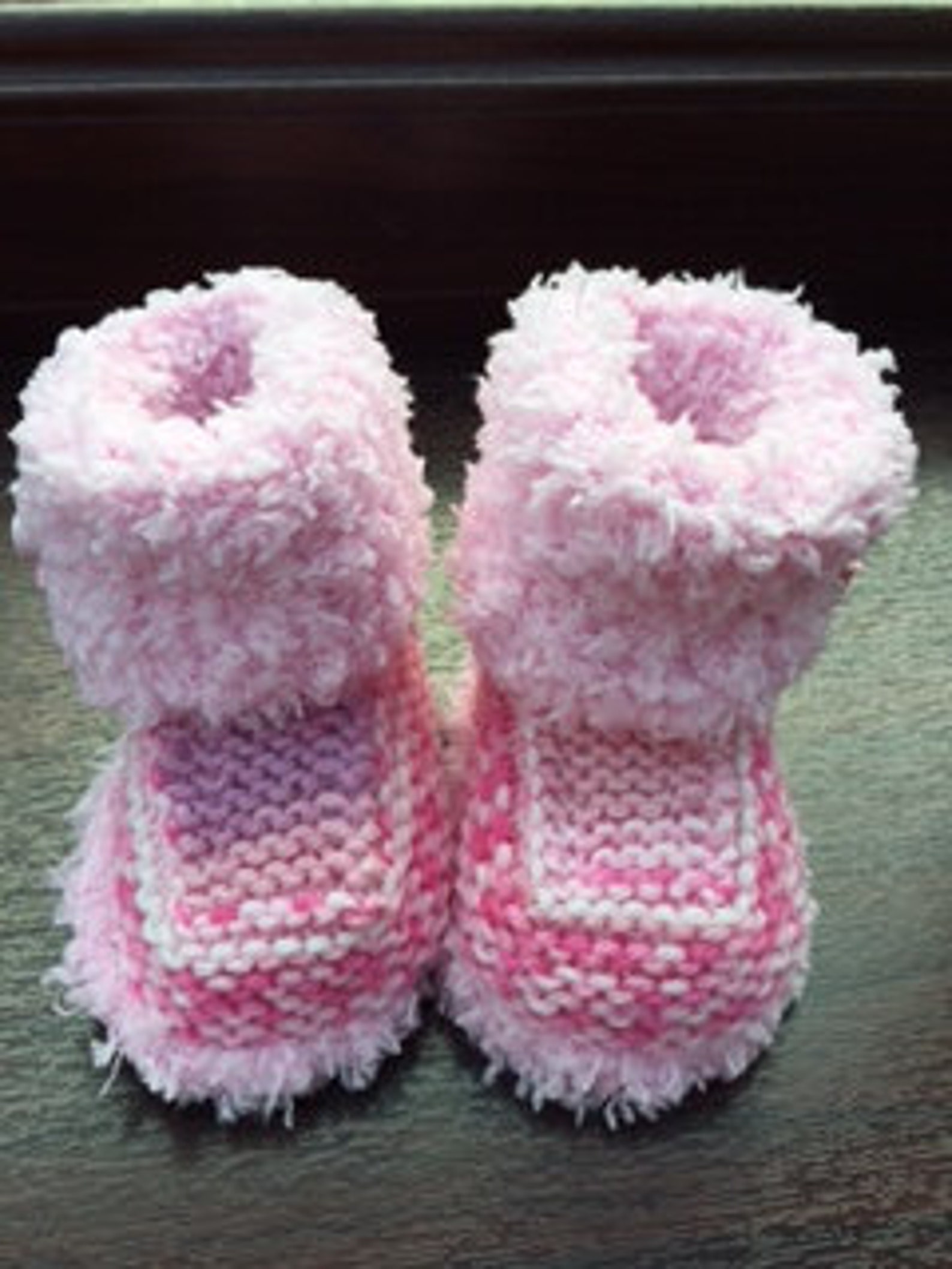 infant pink boots