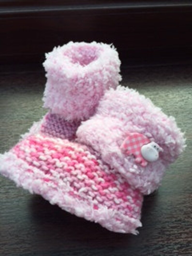 Pink Baby Boots, Baby Boots, Baby Gift, Pram Booties, Girl Boots