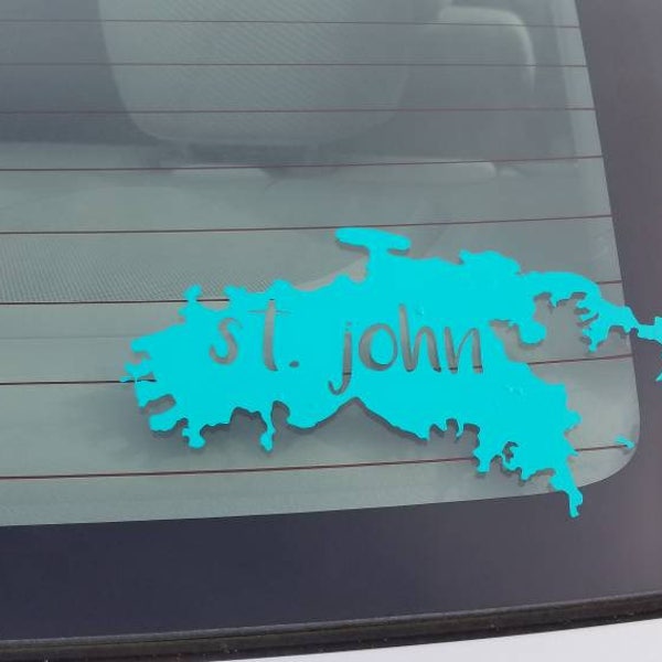 St. John/St. Croix/St. Thomas decal