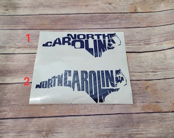 North Carolina Decal