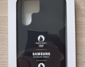 Coque silicone noire pour Samsung S23 Ultra