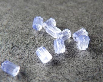 60 tips Fluted silicone push clasps for earrings.