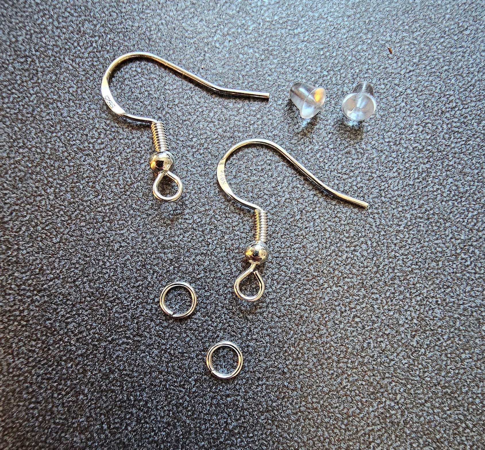200 Crochets Pour Boucles D'oreilles - 925 Plaqués Argent/or - Hypoallergénique - DIY