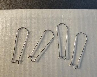 10 extra large metal earring holders